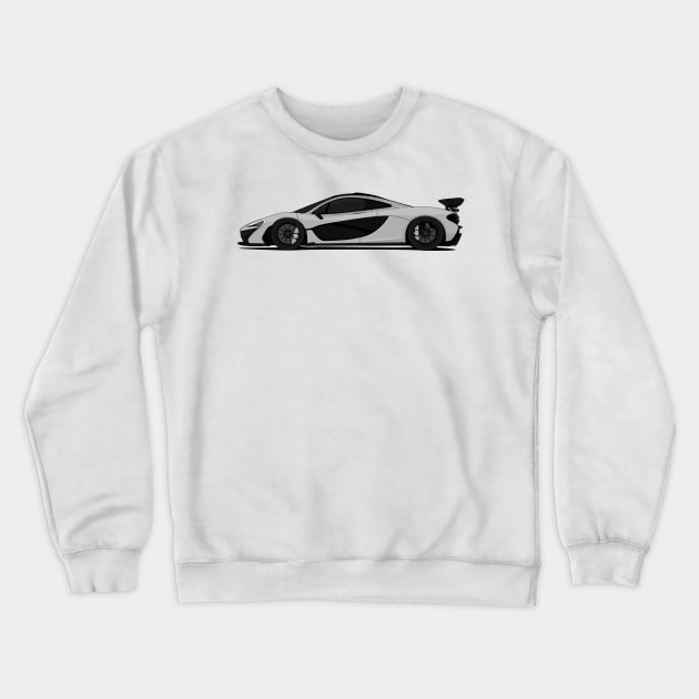 MCLAREN P1 GREY Crewneck Sweatshirt by VENZ0LIC